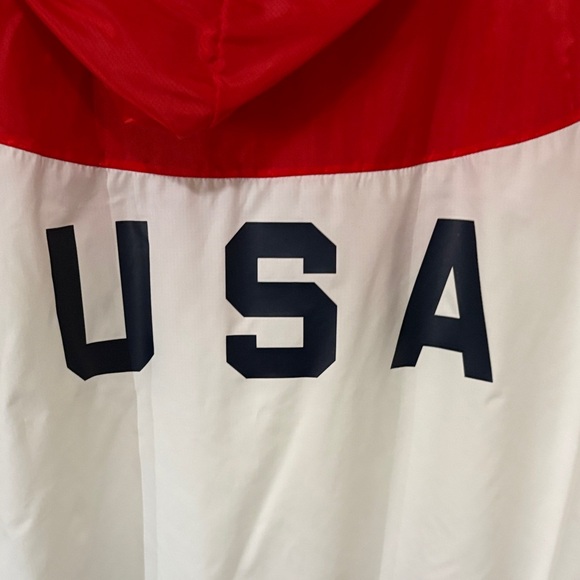 Nike Red and White USA Jacket 2008 Olympics - Picture 11 of 13